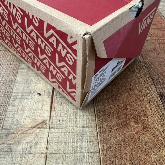 Vans Old Skool Primary Check Black/White Sneakers Size 4.0 Women’s Slip-On Class - Picture 12 of 12